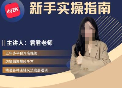 君君-小红书电商从入门到精通，新手实操指南-菜菜网创