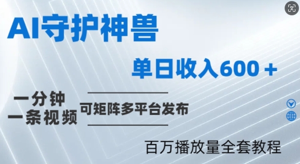 制作各省守护神，100多W播放量的视频只需要1分钟就能完成【揭秘】-菜菜网创