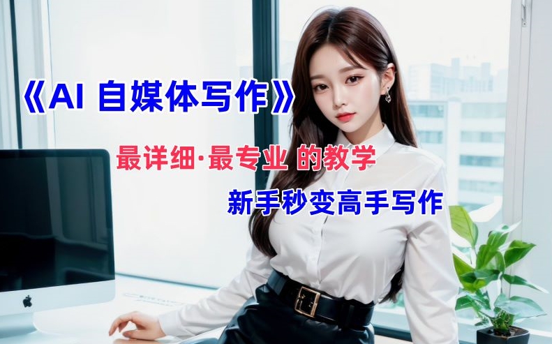AI自媒体文章创作全网最详细教程，新手秒变写作高手，多方位发展-菜菜网创