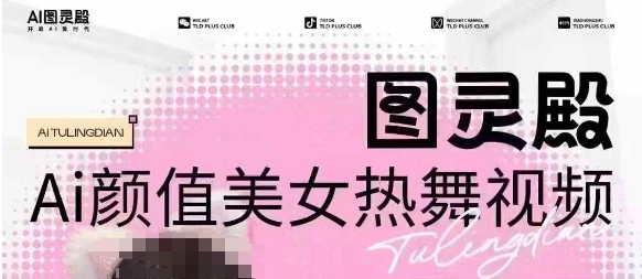 全网首发，原价988图灵殿AI颜值美女热舞视频，云端生图，轻松过原创-菜菜网创