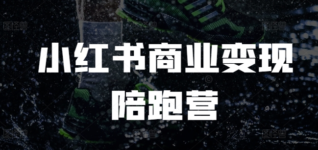 小红书商业变现陪跑营，小红书电商教程-菜菜网创