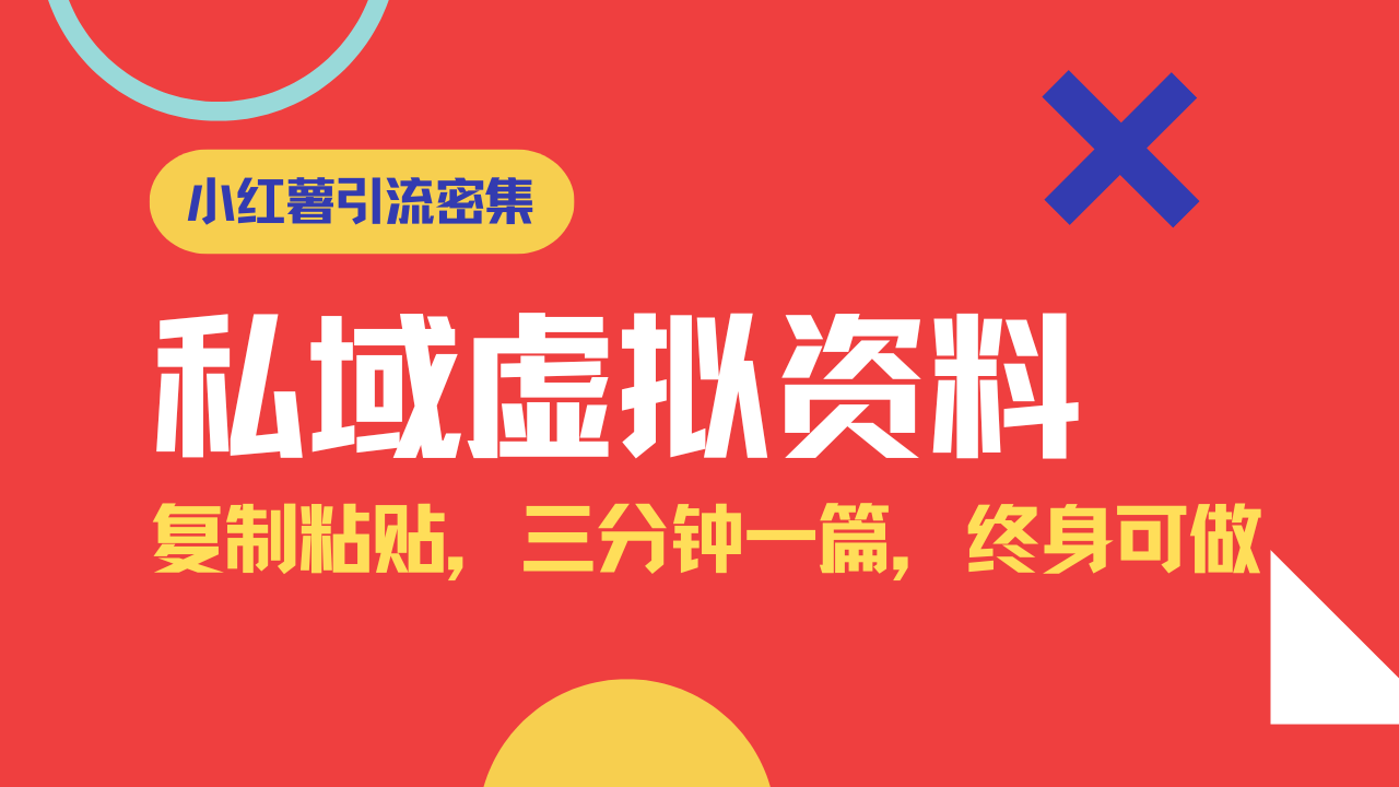 小红书引流私域旅游虚拟资料玩法，复制粘贴，三分钟一篇图文，日入1000…-菜菜网创