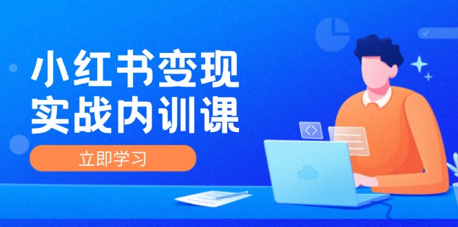 小红书变现实战内训课，0-1实现小红书-IP变现 底层逻辑/实战方法/训练结合-菜菜网创