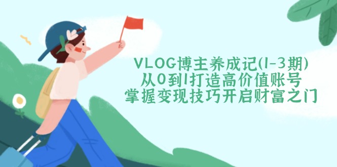 VLOG博主养成记(1-3期-菜菜网创