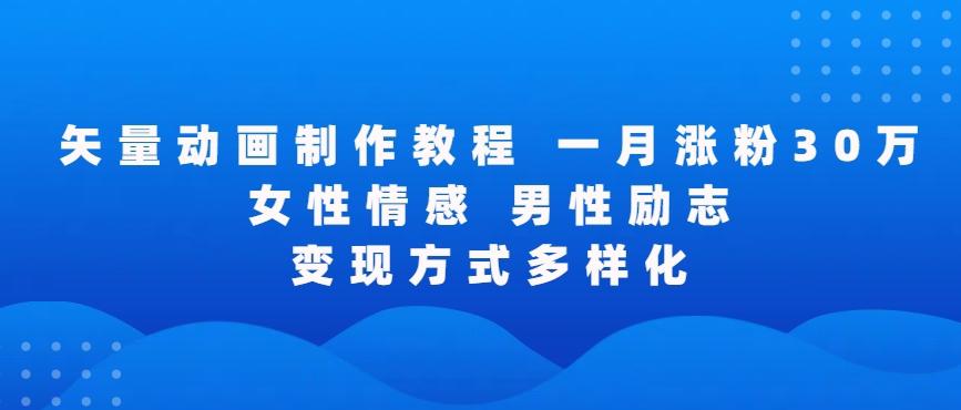 矢量动画制作全过程，全程录屏，让你的作品收获更多点赞和粉丝【揭秘】-菜菜网创