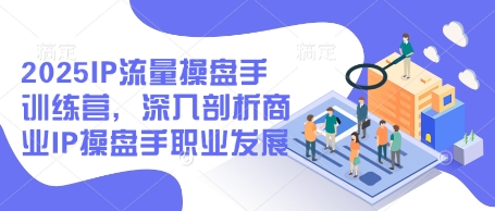2025IP流量操盘手训练营，深入剖析商业IP操盘手职业发展(更新)-菜菜网创