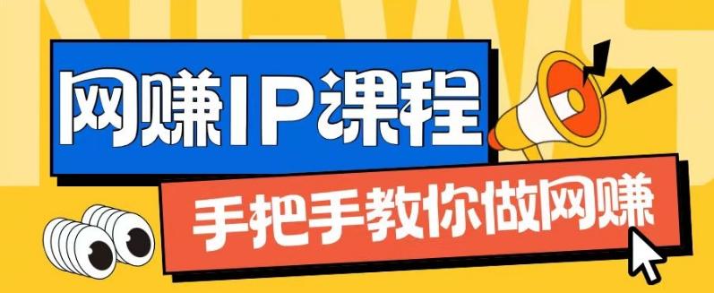 ip合伙人打造1.0，从0到1教你做网创，实现月入过万【揭秘】-菜菜网创