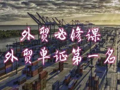 外贸必修课-外贸单证第一名-共勤外贸教程-菜菜网创