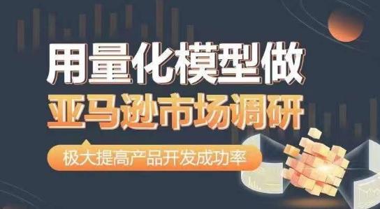 用量化模型做亚马逊市场调研，从数据出发，更高效更准确做判断，极大提高产品开发成功率-菜菜网创
