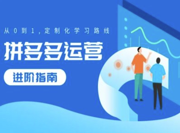 拼多多运营进阶指南，从0到1定制化学习路线-菜菜网创