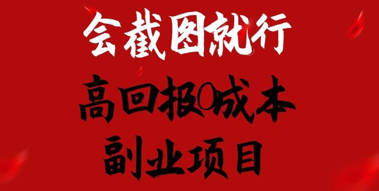会截图就行，高回报0成本副业项目，卖离婚模板一天1.5k+【揭秘】-菜菜网创