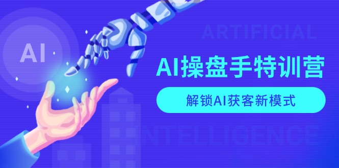 AI-操盘手特训营，解锁AI获客新模式，全面掌握AI商业应用与提示词技巧-菜菜网创