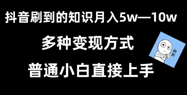 抖音刷到的知识，每天只需2小时，日入2000+，暴力变现，普通小白直接上手【揭秘】-菜菜网创