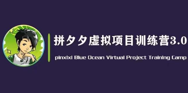黄岛主·拼夕夕虚拟变现3.0，蓝海平台的虚拟项目，单天50-500+纯利润-菜菜网创