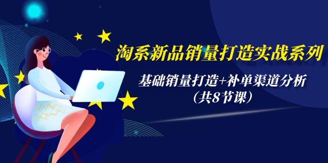 (9962期)淘系新品销量打造实战系列，基础销量打造+补单渠道分析(共8节课)-菜菜网创