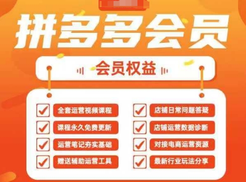 2025拼多多运营实战课，40节全流程教学，覆盖拼多多运营全链路-菜菜网创