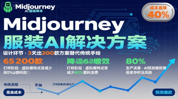 AI在服装领域的运用，使用midjourney做服装辅助企业降低成本-菜菜网创