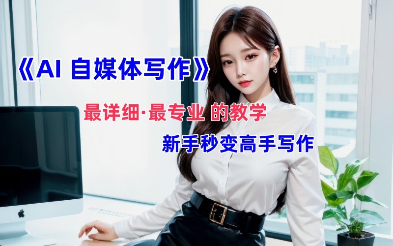 全网最全最细最专业的“AI自媒体写作”教学，新手小白秒变写作高手！-菜菜网创