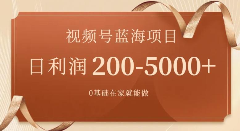 外边收费699视频号项目，最新玩法，简单好操作，一人可做，日四位数-菜菜网创