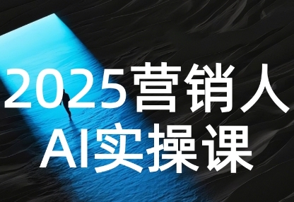 2025营销人Al实操课，AI营销抢跑实战，从Prompt到方案，效率碾压同行-菜菜网创