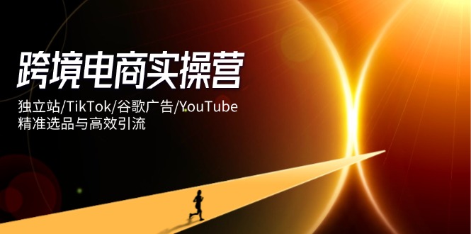 跨境电商实操营：独立站/TikTok/谷歌广告/YouTube，精准选品与高效引流-菜菜网创