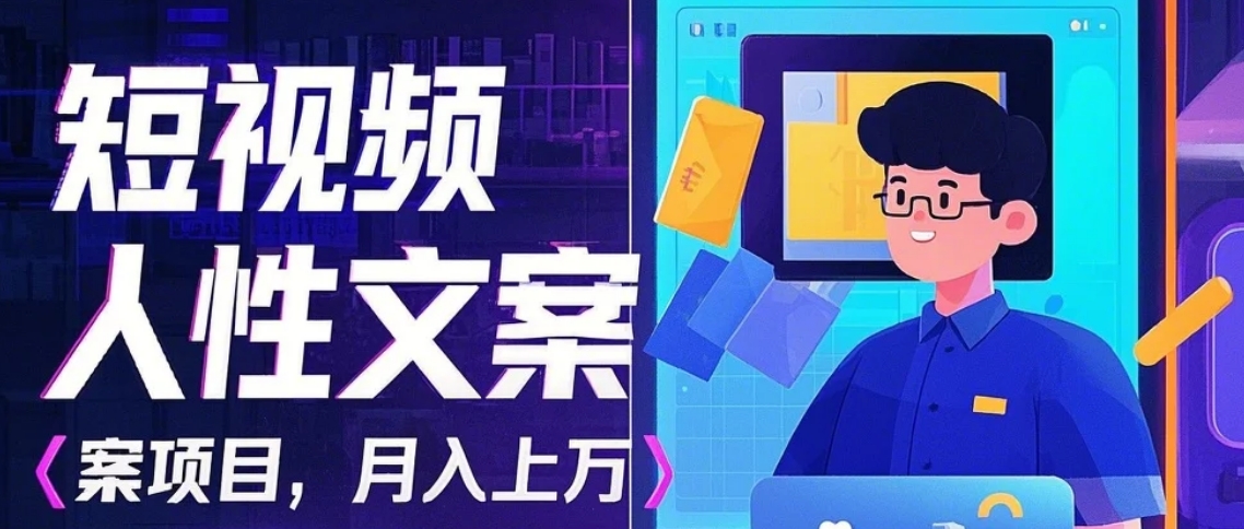利用AI自动制作短视频人性文案项目：揭秘月入上万的精准流量变现秘籍-菜菜网创