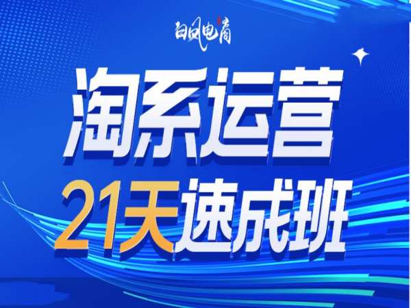 淘系运营21天速成班35期，年前最后一波和2025方向-菜菜网创