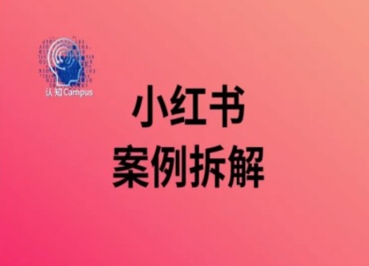 小红书案例拆解，深度解读小红书40万粉-菜菜网创