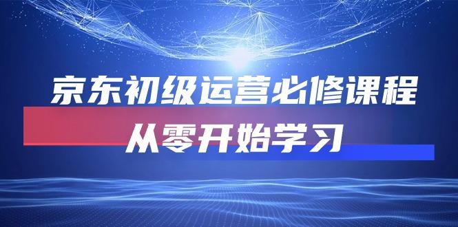 京东初级运营必修课程，从零开始学习(49节课-菜菜网创