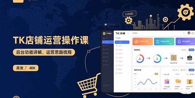 （15871期）TK店铺运营实操课：后台功能详解，商品上架流程，运营思路拆解-菜菜网创