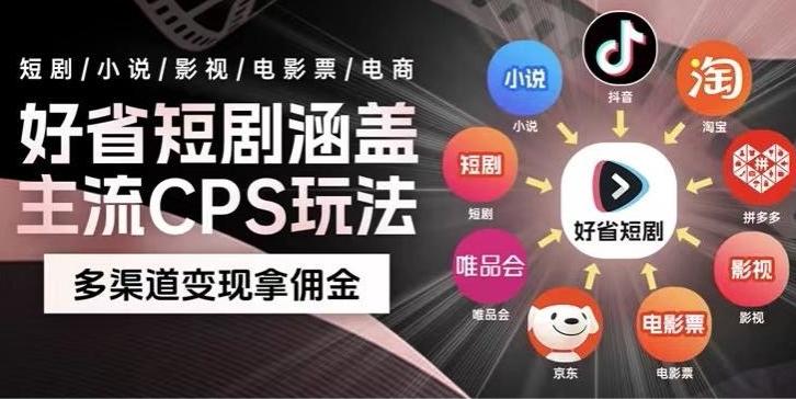 最新爆火好省短剧推广项目，轻松日入1000+，操作简单，人人可做-菜菜网创