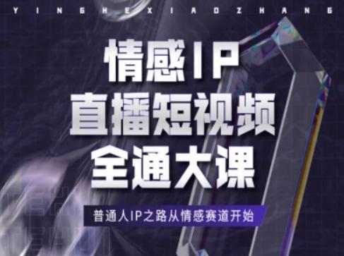 情感IP直播短视频全通大课，普通人IP之路从情感赛道开始-菜菜网创