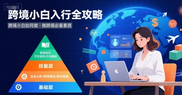 跨境小白如何做，跨境小白入行全攻略，做跨境必备素质-菜菜网创