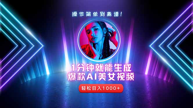 2025年最强副业：用AI做短视频，从零开始打造爆款账号！-菜菜网创
