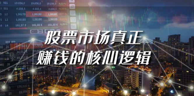 (9270期)某公众号付费文章《股票市场真正赚钱的核心逻辑》-菜菜网创
