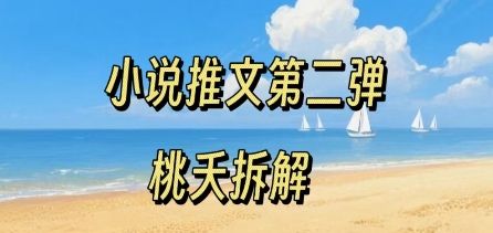 小说推文项目操作全流程第二弹，0粉就能做，门槛低非常适合新手-菜菜网创
