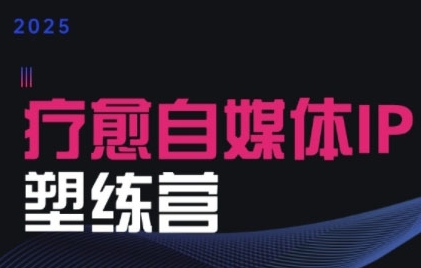 2025治愈自媒体IP训练营，专为疗愈领域从业者打造-菜菜网创