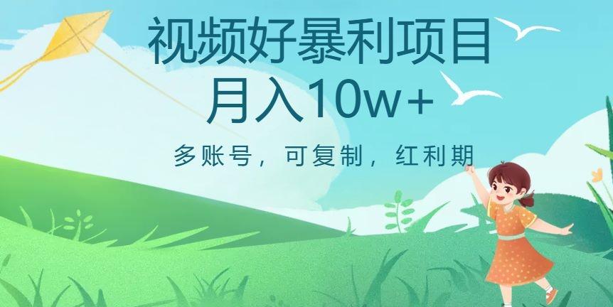 外边收费699项目，视频号暴利项目，多账号可复制，红利期-菜菜网创