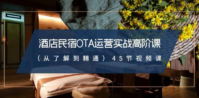 酒店民宿-OTA运营实战高阶课(从了解到精通)45节视频课-菜菜网创